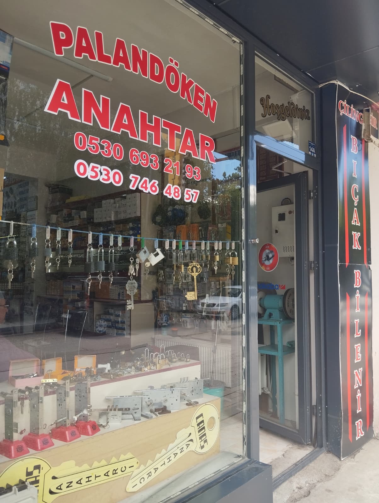 Palandöken Anahtar Çilingir Atölyesi Palandöken Anahtar Çilingir İş Yeri Dış Cephe Görünümü Erzurum