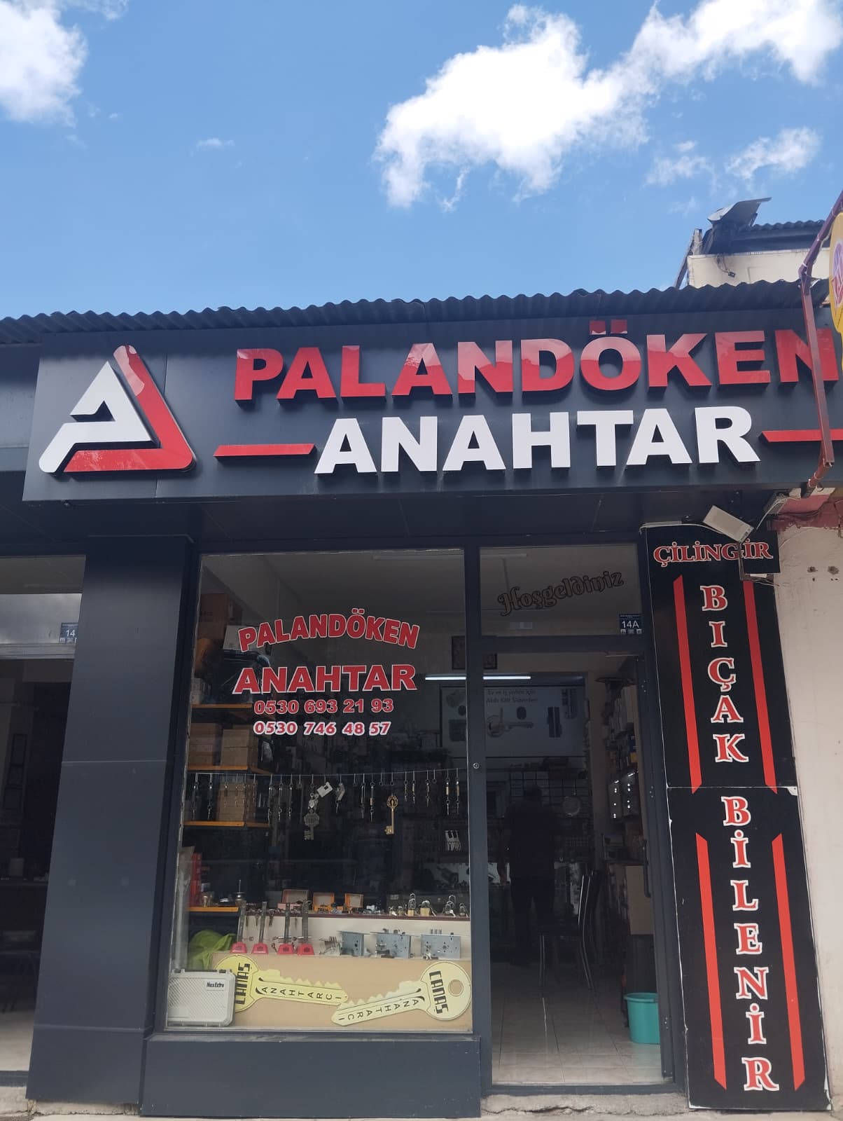Palandöken Anahtar & Çilingir Girişi ve Mağaza